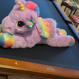 Purple Unicorn Plush Toy